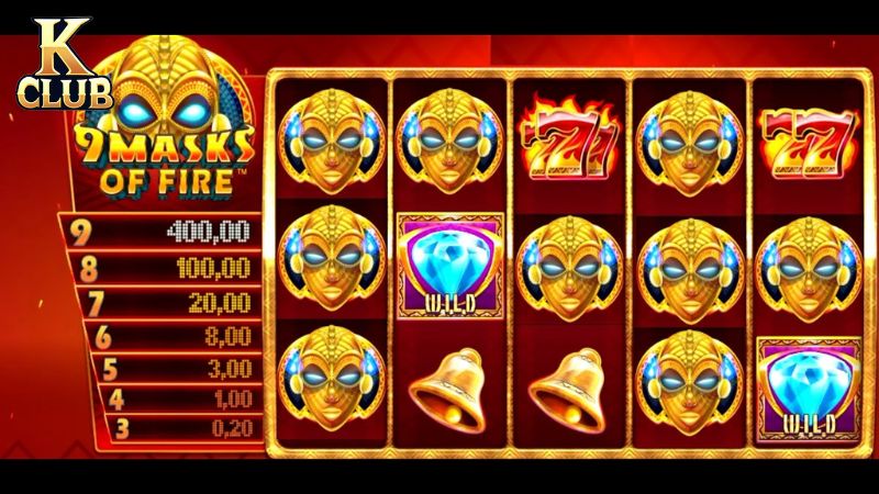 Khi chơi 9 Marks of Fire hãy bắt đầu với mức cược vừa phải