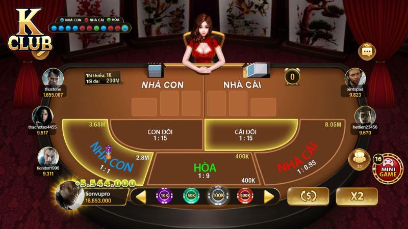 Luật chơi của Baccarat 3 hình về cơ bản vẫn bám sát cấu trúc truyền thống