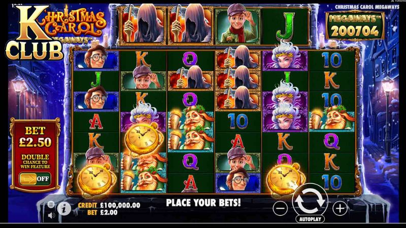 Game Christmas Carol Megaways có cốt truyện rất đặc biệt