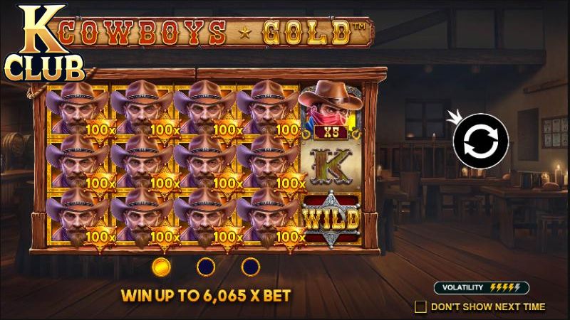 Cơ chế hoạt động của game Cowboys Gold