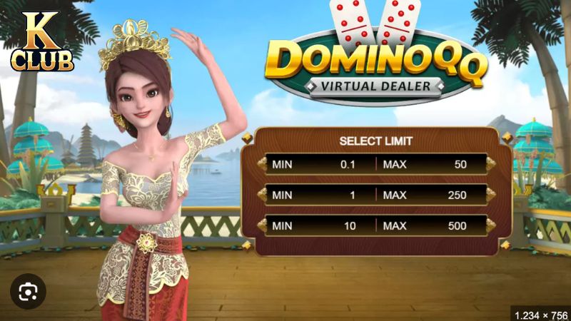 Domino QQ thường chơi với từ 2 đến 6 người trong một bàn