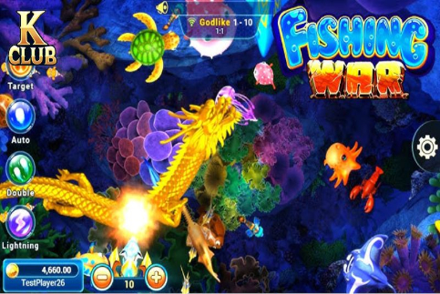 Fishing War game bắn cá hấp dẫn cho dân mê săn thưởng