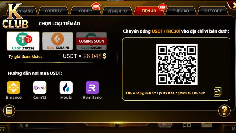 Thực hiện hướng dẫn nạp tiền Kclub cần chú ý đến một số yếu tố để tránh lỗi