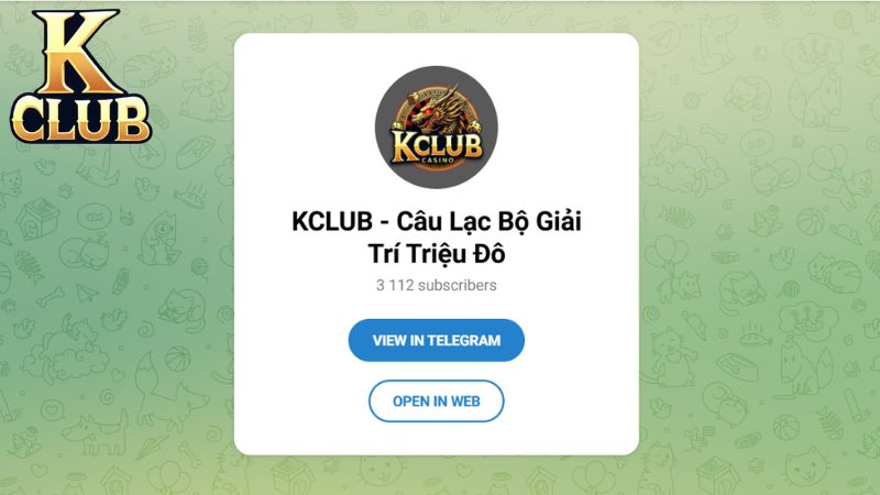 KClub hỗ trợ khách hàng nhanh chóng