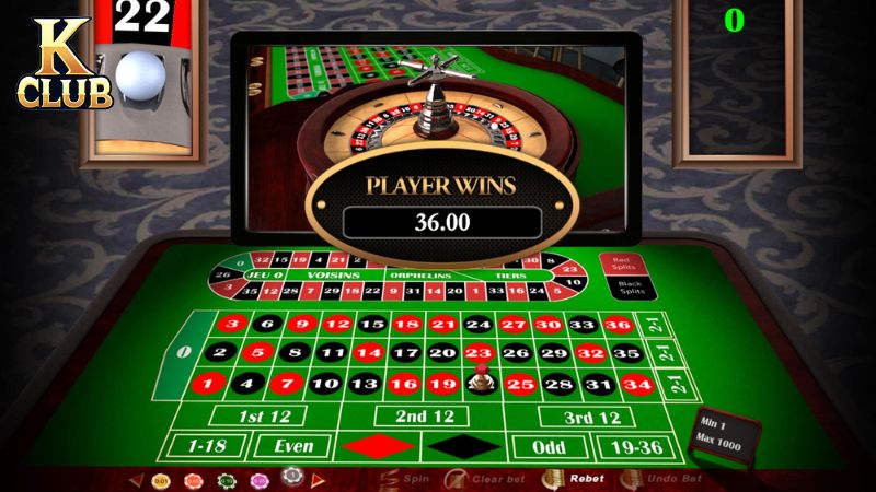 Mini Roulette là biến thể của Roulette cổ điển