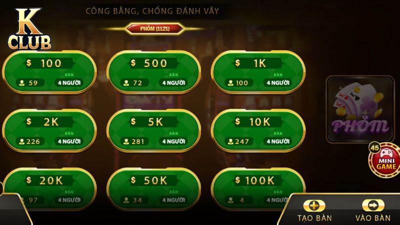 Phỏm là một trong những game bài có tính truyền thống