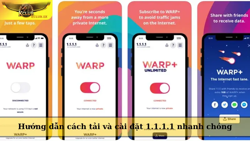 Hướng dẫn cách tải và cài đặt 1.1.1.1 nhanh chóng