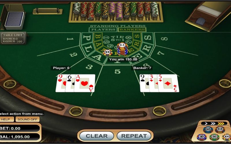tính năng rút bài tự động trong game baccarat