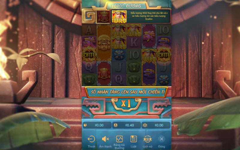 biểu tượng thần linh Aztec trong game nổ hũ